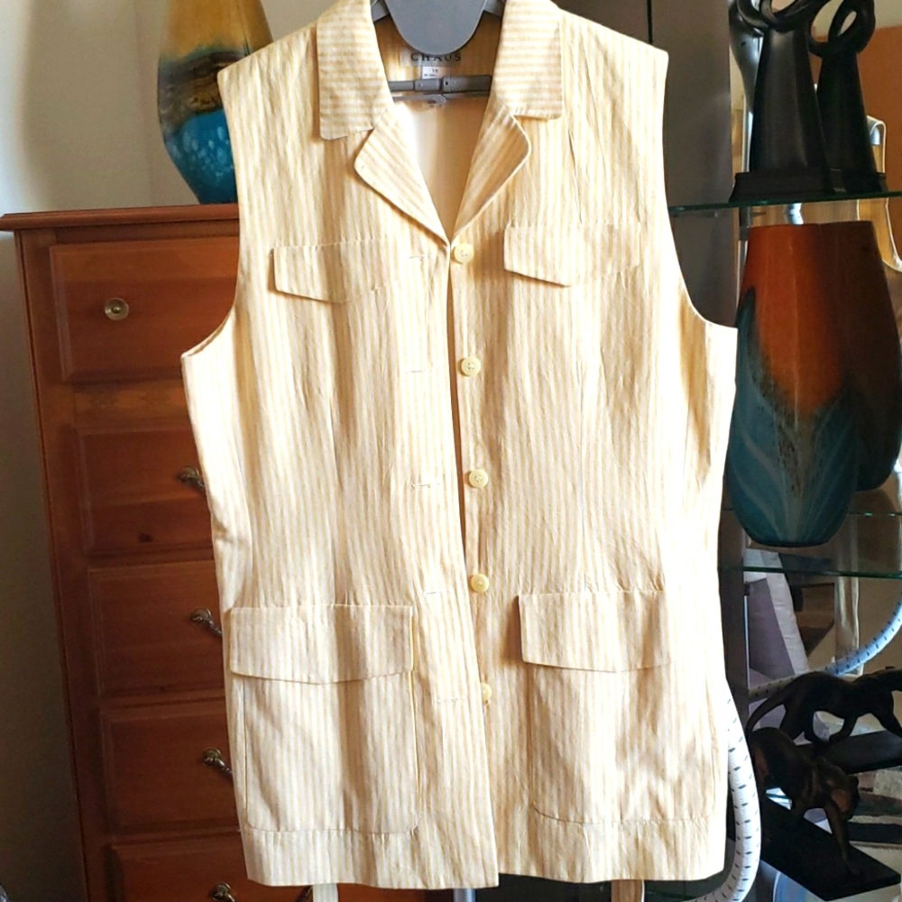 Vintage Chaus Vest Size 16